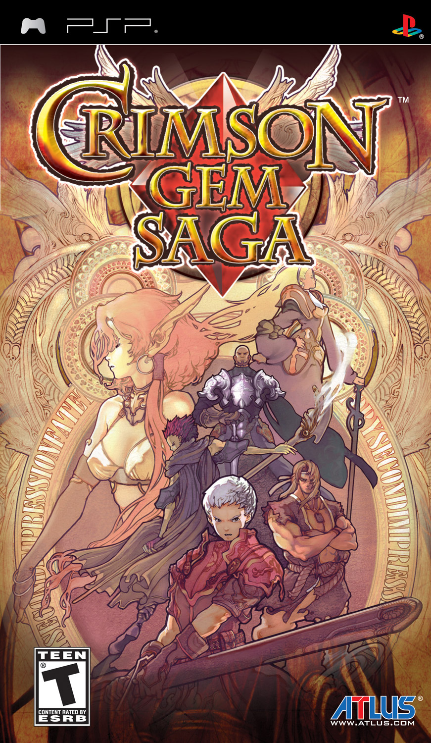 Crimson Gem Saga (ENG) [PSP]