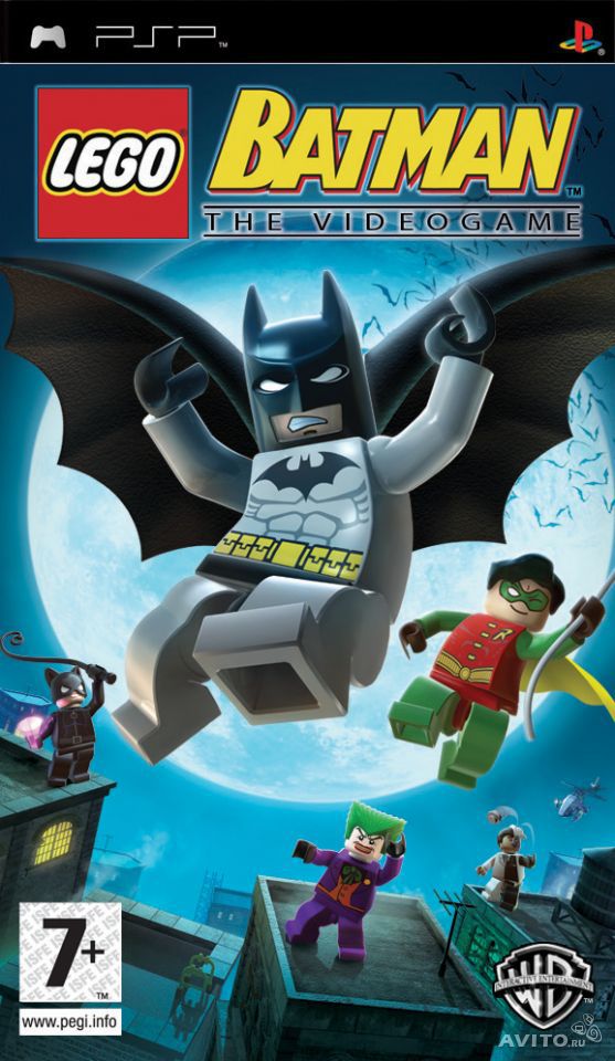 LEGO Batman - The Videogame (RUS) [PSP]