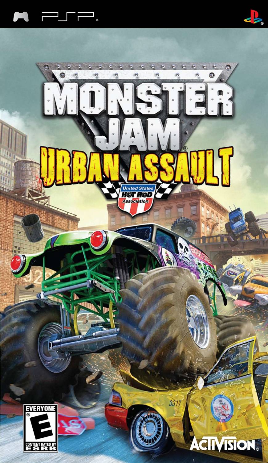 Monster Jam - Urban Assault (RUS) [PSP]