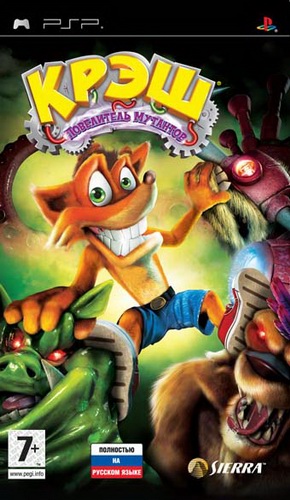 Crash Bandicoot - Mind Over Mutant (RUS) [PSP]