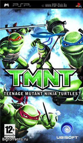 TMNT: Teenage Mutant Ninja Turtles (2007/PSP/CSO/Rus/PSP)