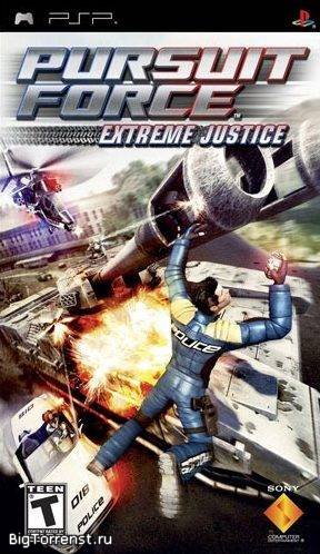 Pursuit Force: extreme justice (2008/PSP/RUS/FullRip)