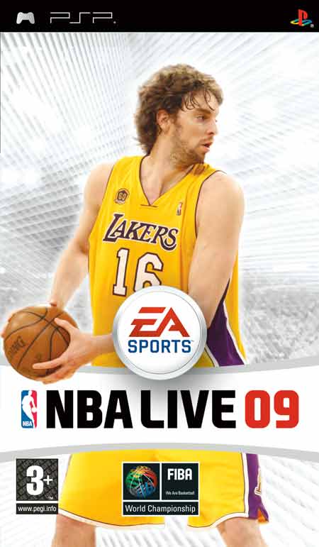 NBA Live 09 (RUS) [PSP]