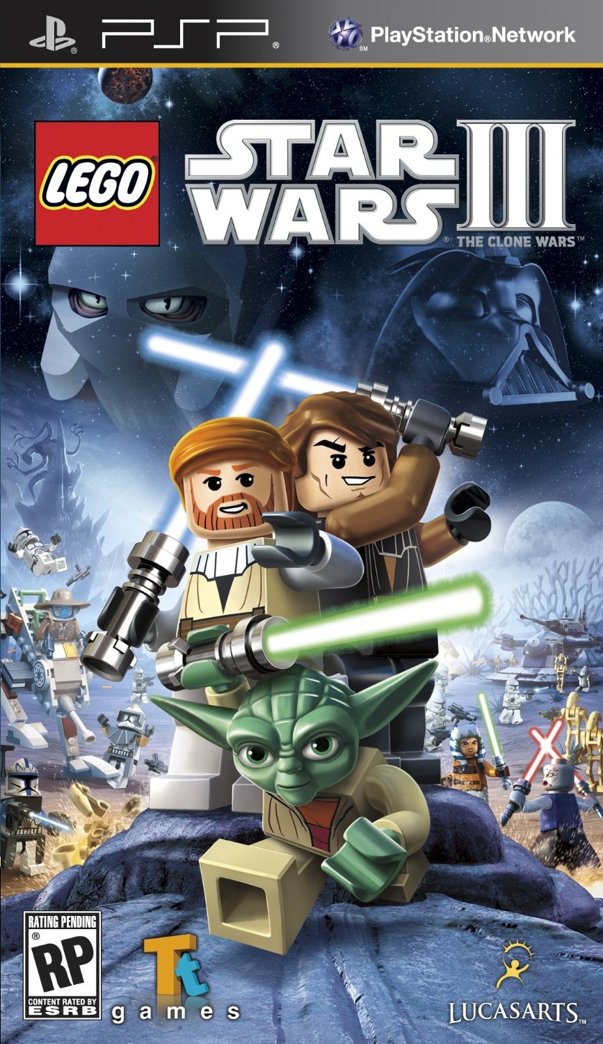 Star Wars III - The Clone Wars (ENG) [PSP]
