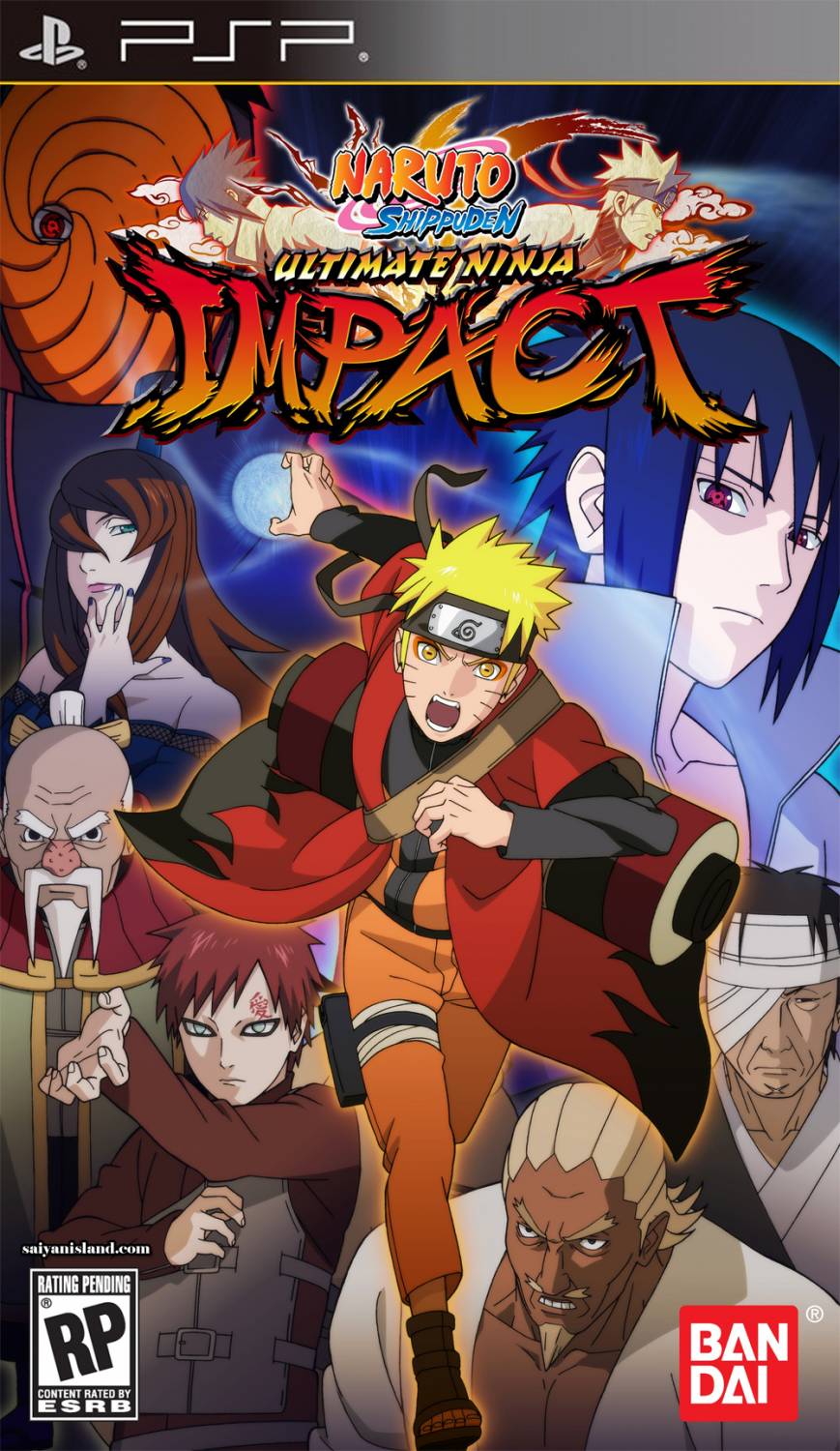 Naruto Shippuden - Ultimate Ninja Impact (FRA) [PSP]
