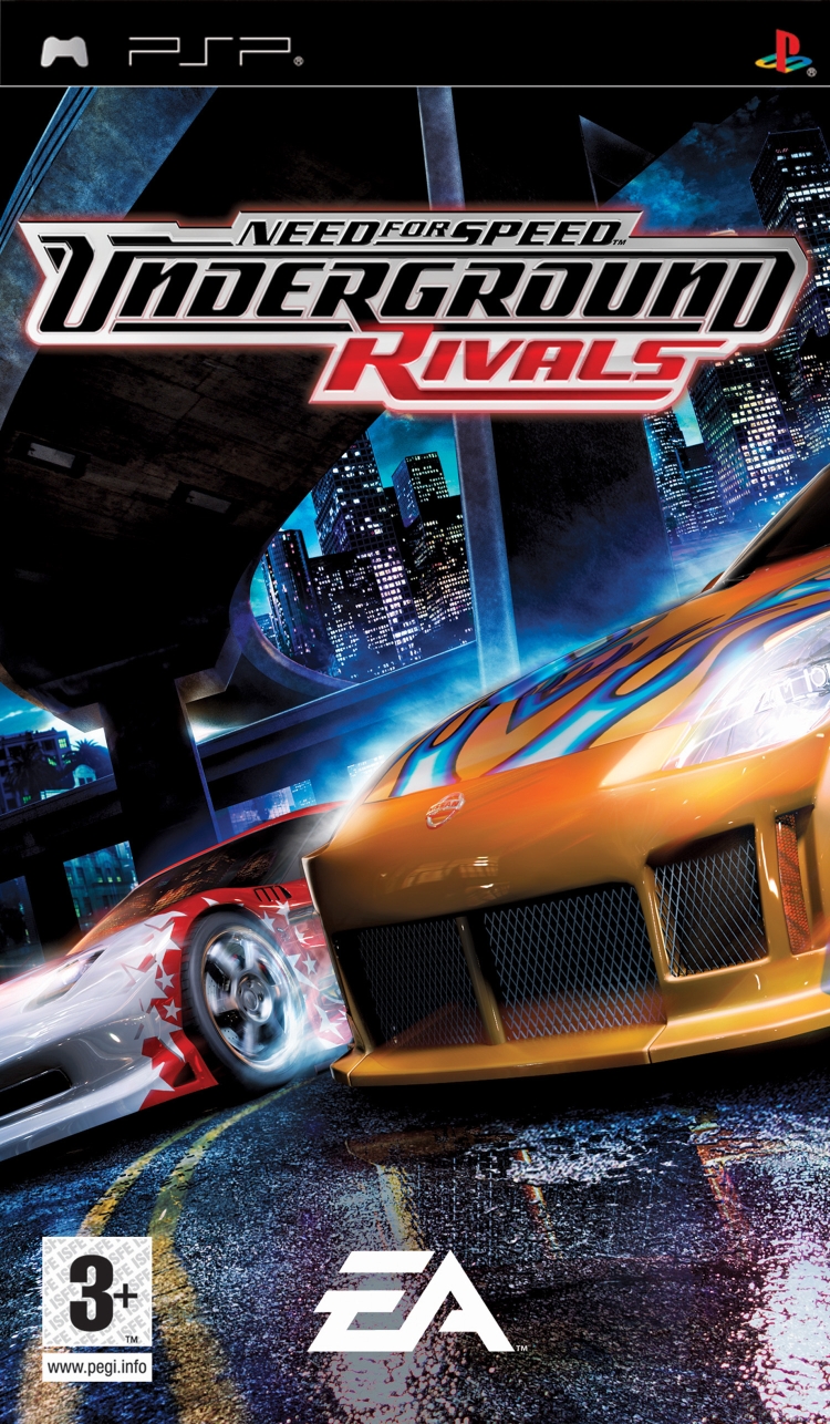 Need For Speed Underground - Rivals (RUS) [PSP]