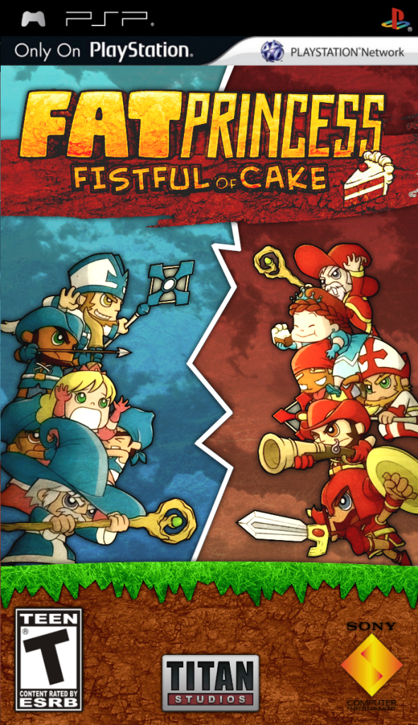 Fat Princess - Fistful of Cake (RUS) [PSP]