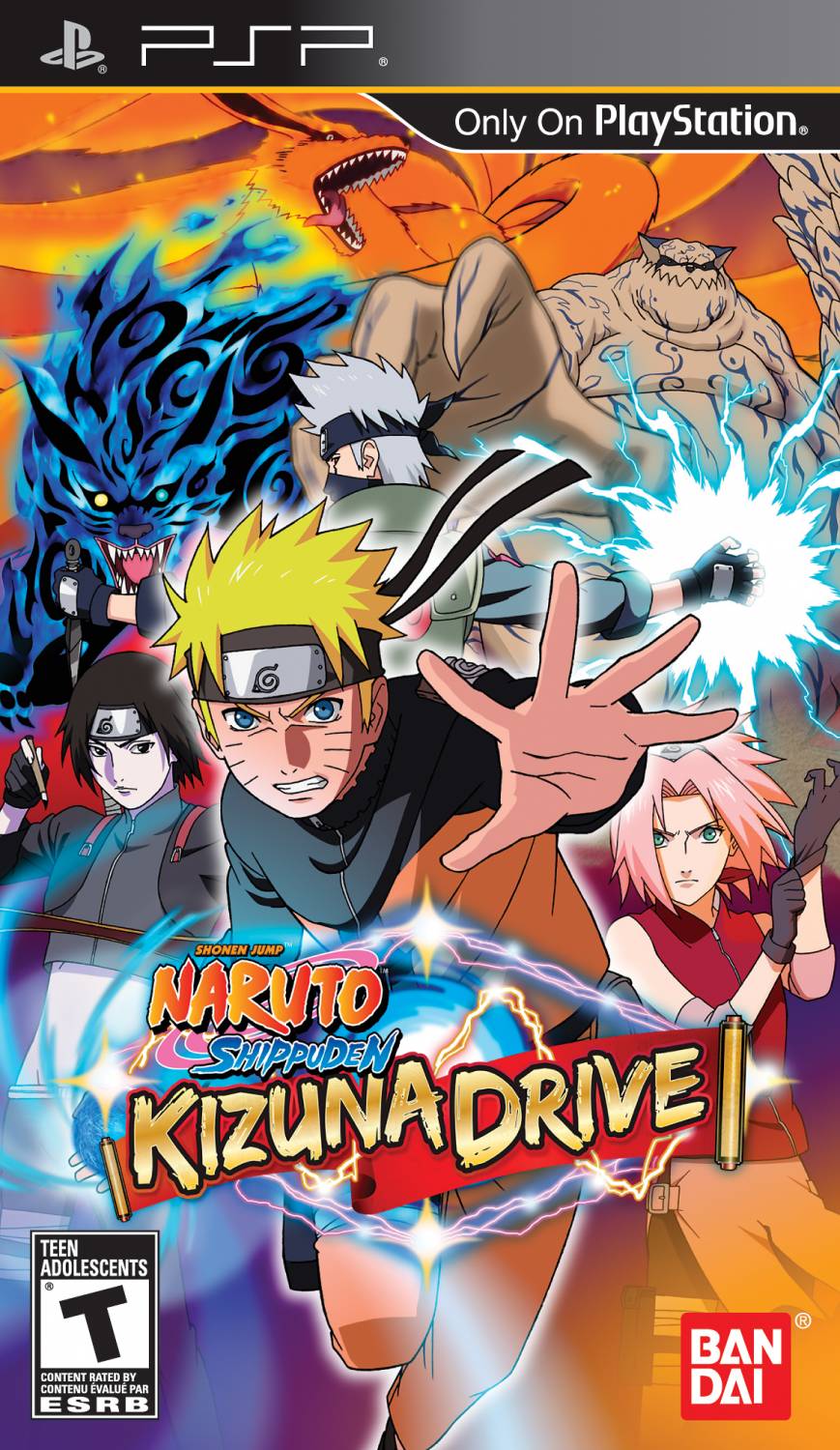 Naruto Shippuuden - Kizuna Drive (JAP) [PSP]