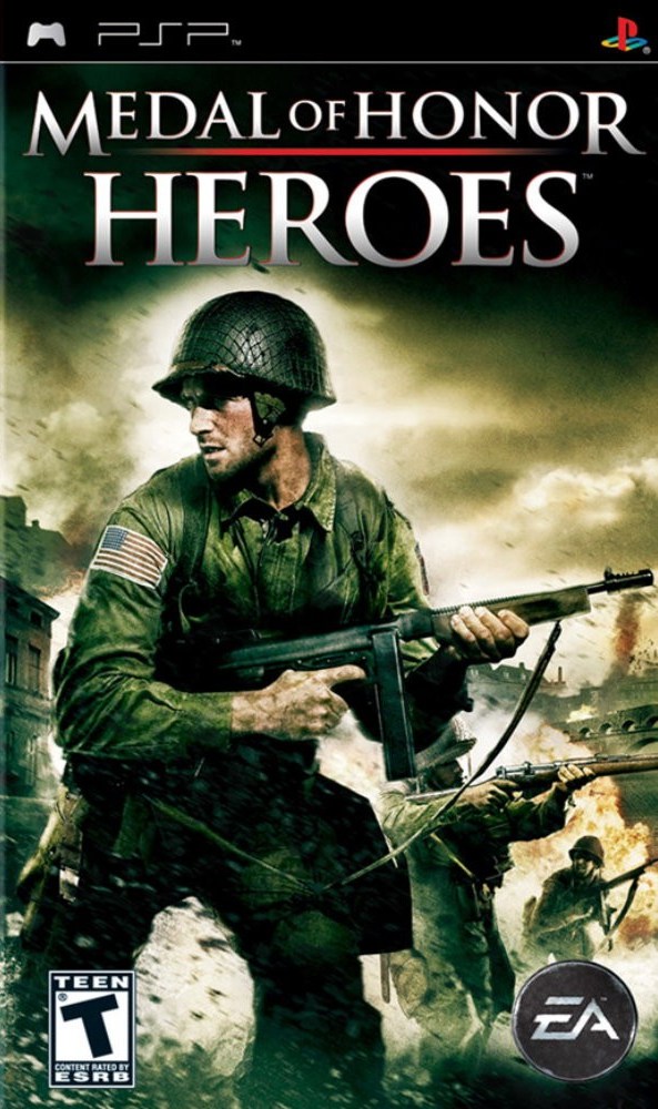 Medal Of Honor Heroes (RUS) [PSP]