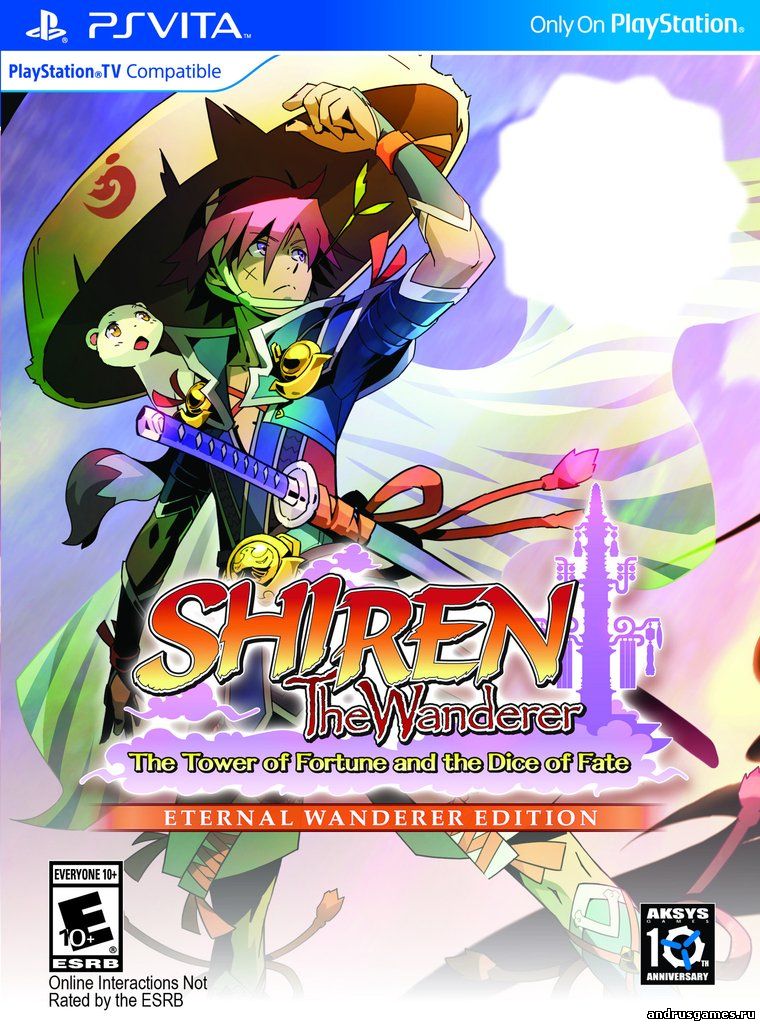 Shiren the Wanderer: The Tower of Fortune and the Dice of Fate (2016/ENG) PSVITA [РПГ на PSVITA]