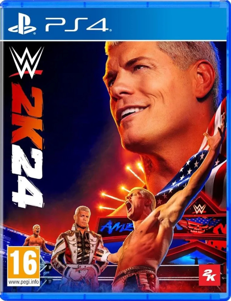 [PS4] WWE 2K24 = Forty Years of Wrestlemania Edition (2024)